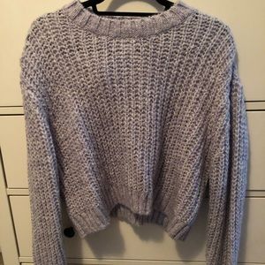 LA Hearts Purple Sweater